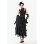 Dark In Love KiKi's Bloom Gothic Ruffle Skirt