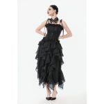 Dark In Love KiKi's Bloom Gothic Ruffle Skirt