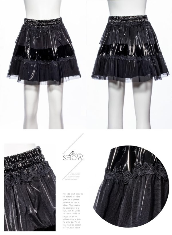 RNG Charlotte Frill PVC Skirt