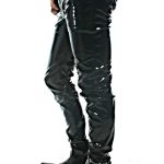 Skinny PVC Vinyl Stretch Jeans