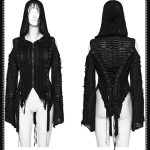 Punk Rave Nuclear Nomad Gothic Hoodie