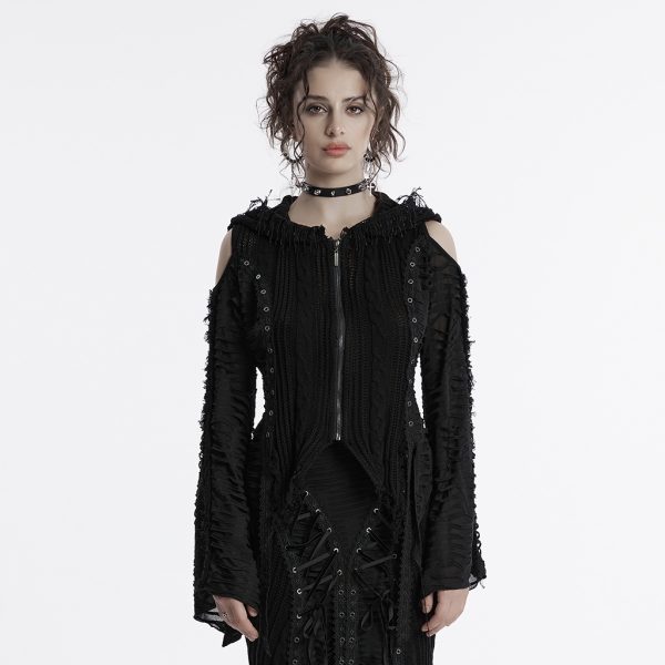 Punk Rave Nuclear Nomad Gothic Hoodie