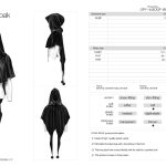 Punk Rave Black Salem Gothic Short Cape/Bolero