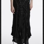 Punk Rave Izora Lace Up Long Skirt