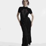 Punk Rave Izora Lace Up Long Skirt