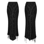 Punk Rave Izora Lace Up Long Skirt