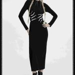 Punk Rave Skelita Skeleton Hand Gothic Dress