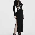 Punk Rave Skelita Skeleton Hand Gothic Dress