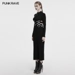 Punk Rave Skelita Skeleton Hand Gothic Dress