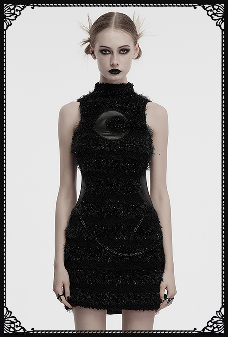 Punk Rave Bratty Gothcore Bratz Fur Dress