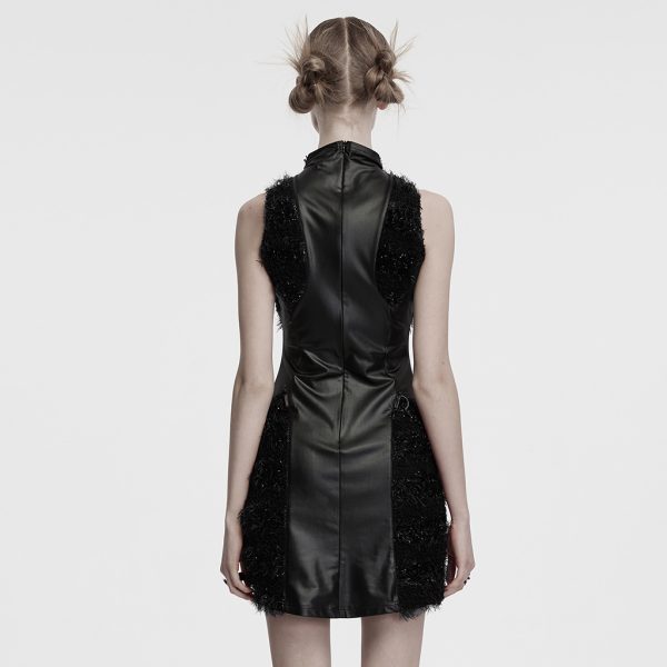 Punk Rave Bratty Gothcore Bratz Fur Dress