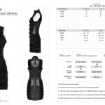 Punk Rave Bratty Gothcore Bratz Fur Dress