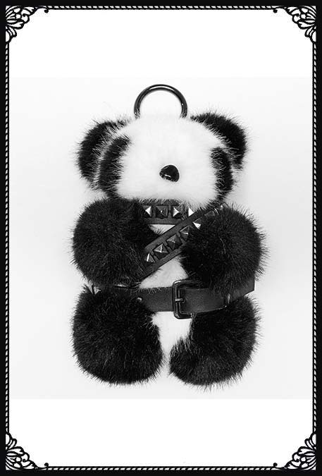 Punk Rave Kiki Panda Toy Key Ring