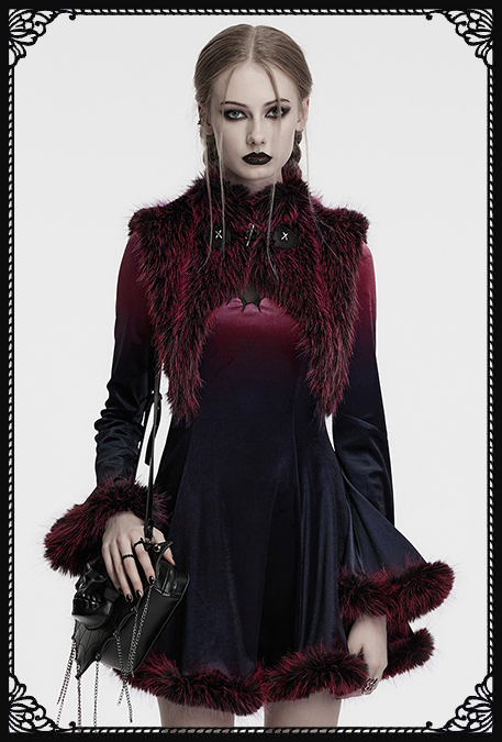 Punk Rave Bratty Gothcore Bratz Fur Bolero