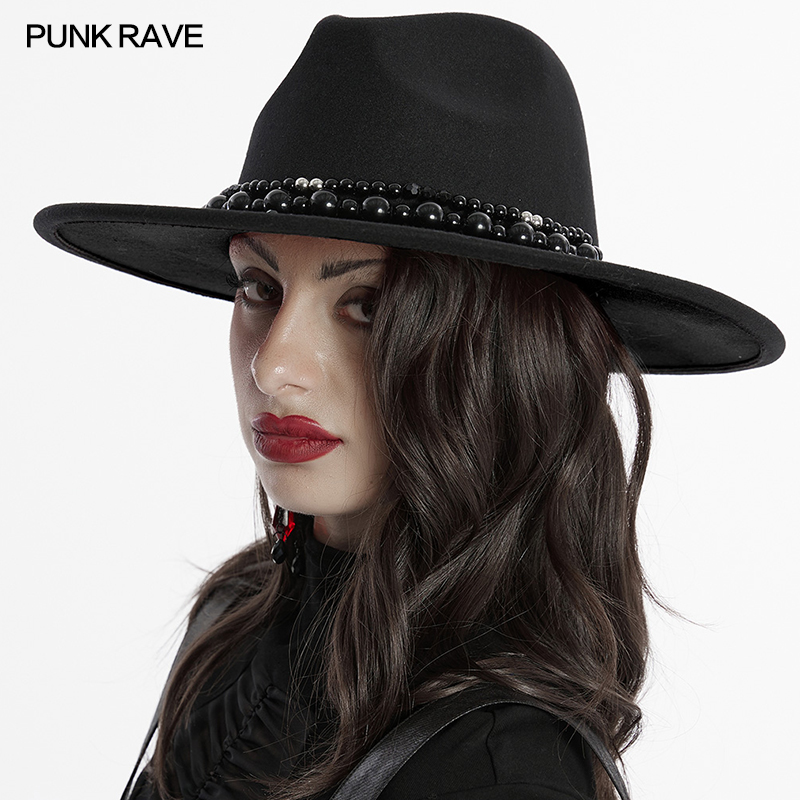 Punk Rave Alias Cross Hat