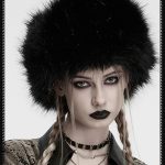 Punk Rave Olga Faux Fur Gothic Hat