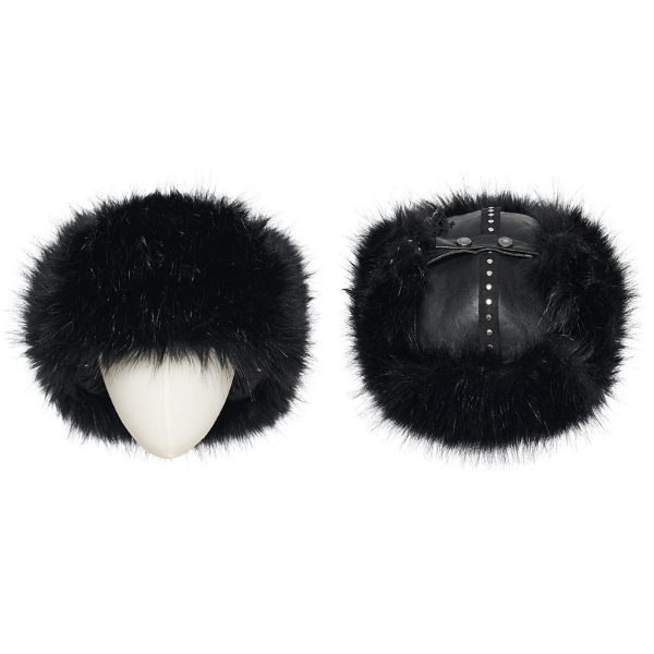 Punk Rave Olga Faux Fur Gothic Hat