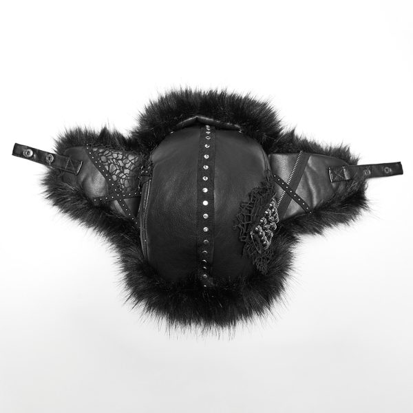 Punk Rave Olga Faux Fur Gothic Hat