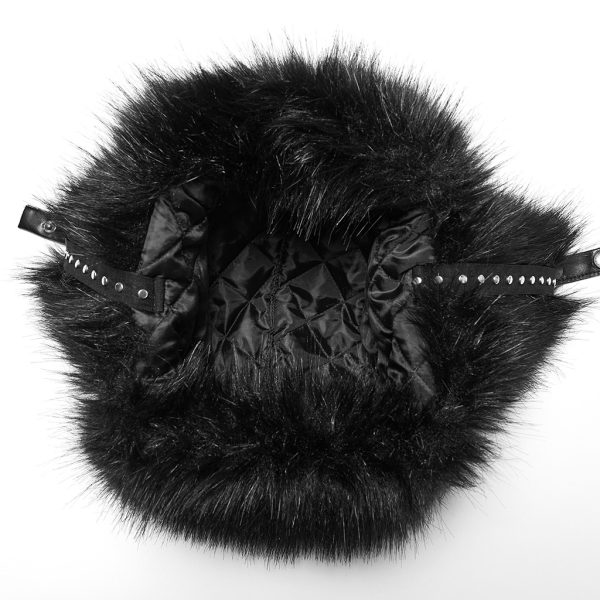 Punk Rave Olga Faux Fur Gothic Hat