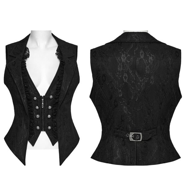 Punk Rave Mara Gothic Waistcoat