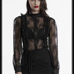Punk Rave Lara Lace Gothic Shirt