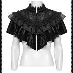 Punk Rave Black Willow Gothic Lolita Short Cape/Bolero