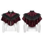 Punk Rave Red Willow Gothic Lolita Short Cape/Bolero
