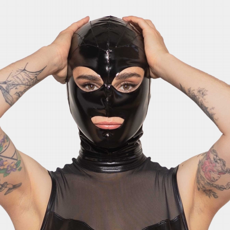 GIVRE CAGOULE VINYLE NOIR