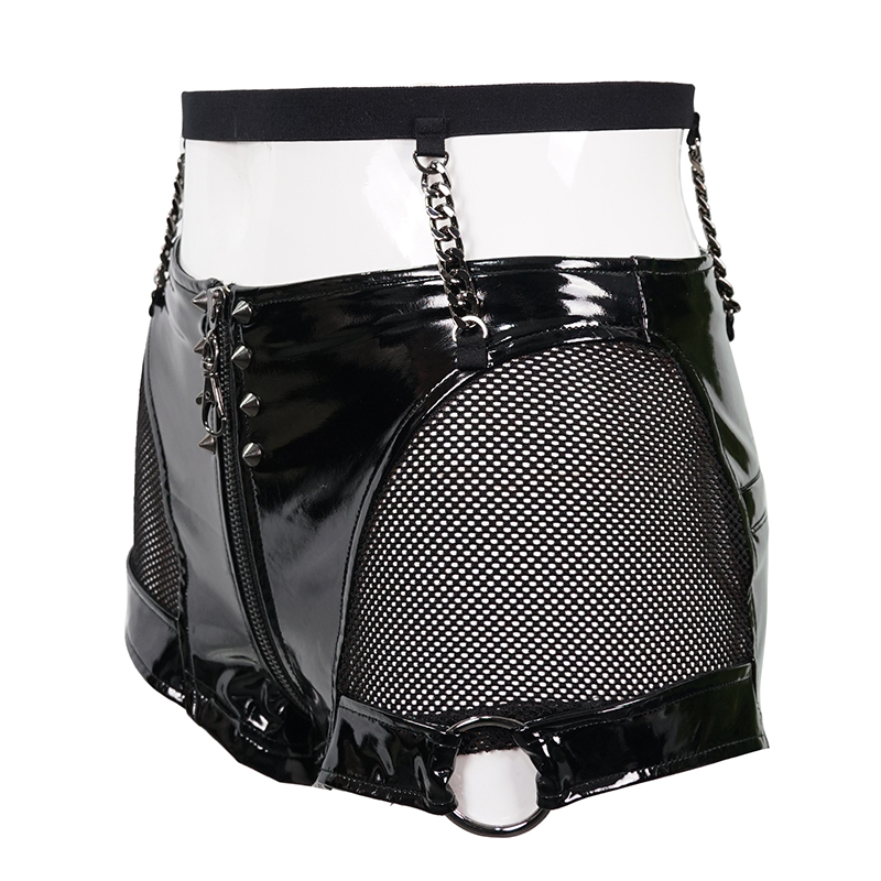 Devil Fashion Narkissa PVC Shorts
