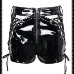 Devil Fashion Raise Hell PVC Shorts