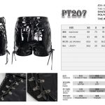 Devil Fashion Raise Hell PVC Shorts