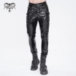 Devil Fashion Axel Black PVC Trousers