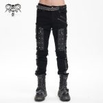 Devil Fashion Revolt Zip Eyelet Punk Pants