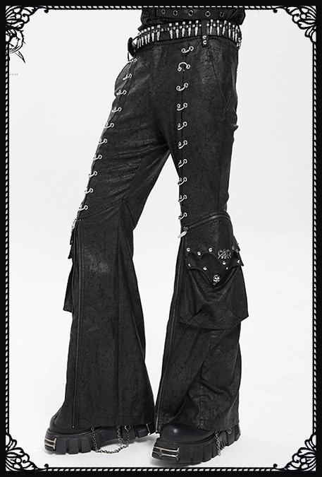 Devil Fashion Maverick O-ring Flare Trousers