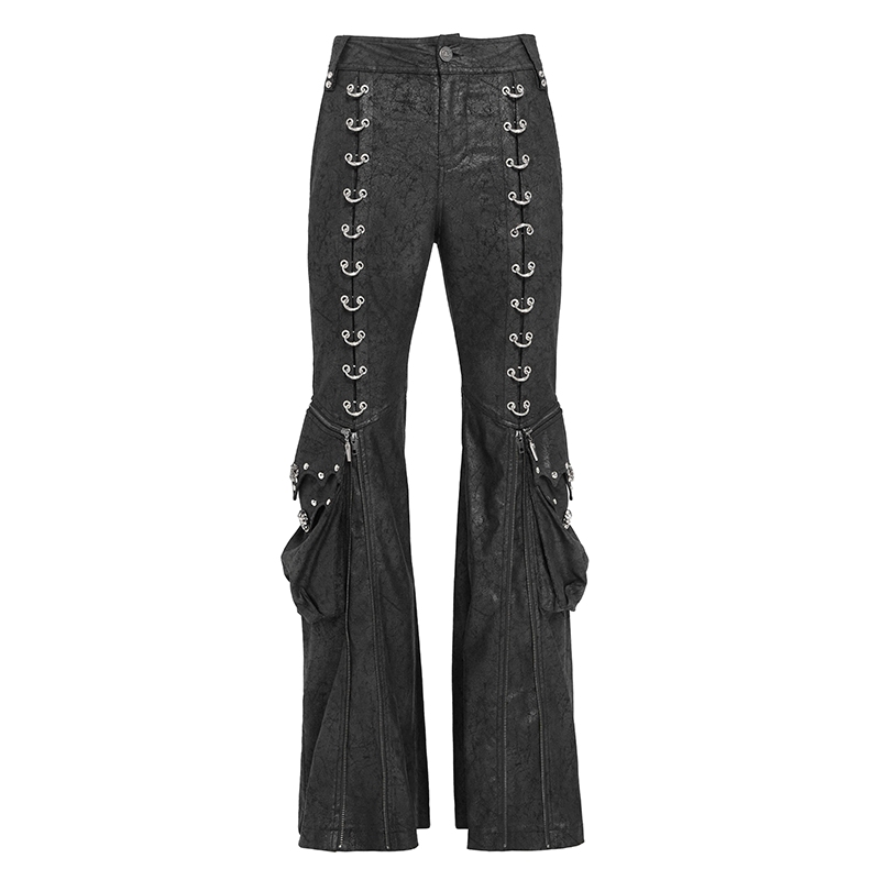 Devil Fashion Maverick O-ring Flare Trousers