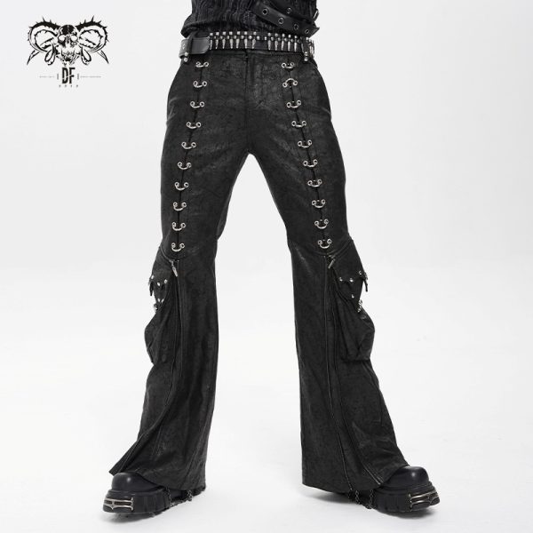 Devil Fashion Maverick O-ring Flare Trousers