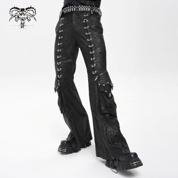 Devil Fashion Maverick O-ring Flare Trousers