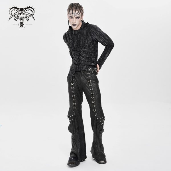 Devil Fashion Maverick O-ring Flare Trousers