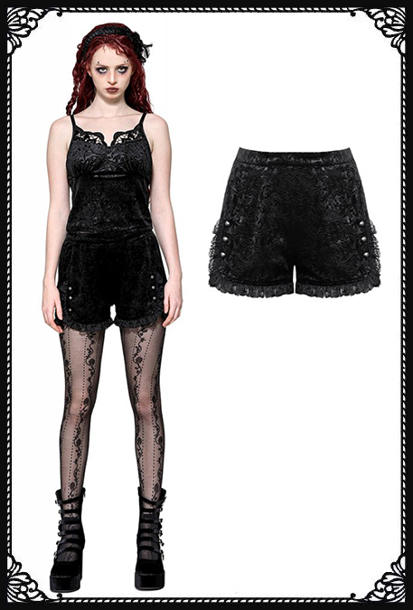 Dark In Love Lisha Velvet Short