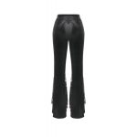 Dark In Love Mortis Embroidered Flare Gothic Leggings