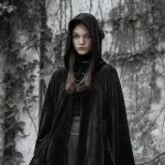 Punk Rave Velvet Moon Cloak