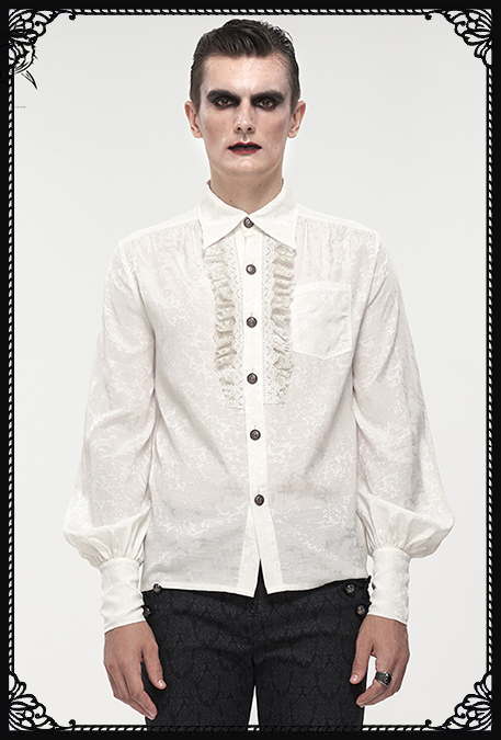 Devil Fashion Darick Shirt (WH)