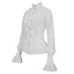 Devil Fashion De Mort White Blouse