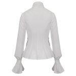 Devil Fashion De Mort White Blouse