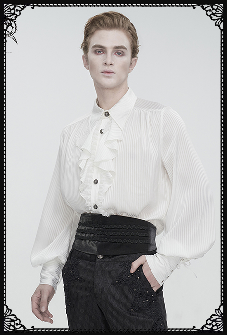 Devil Fashion Deliriium White Blouse