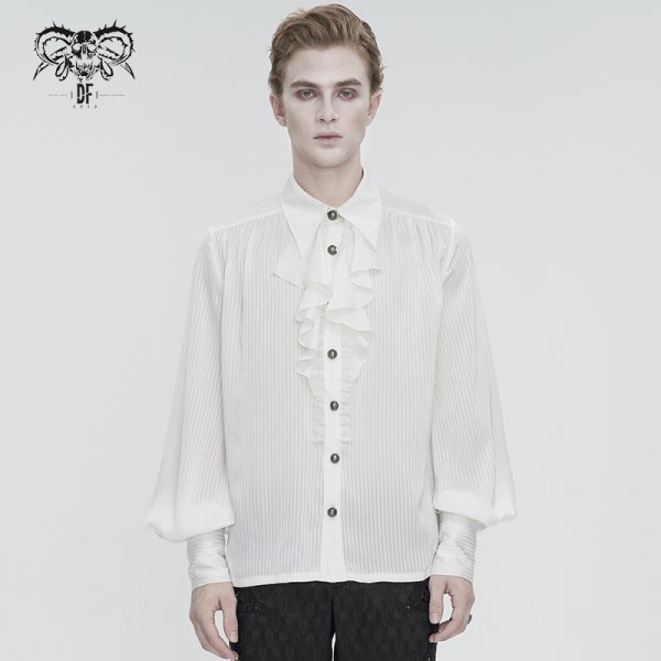 Devil Fashion Deliriium White Blouse