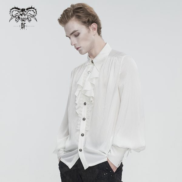 Devil Fashion Deliriium White Blouse