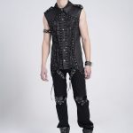 Devil Fashion Duskwarden Lace UP Gothic Vest