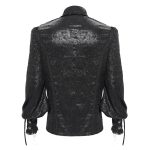 Devil Fashion Lucian Lace Detail Gothic Shirt