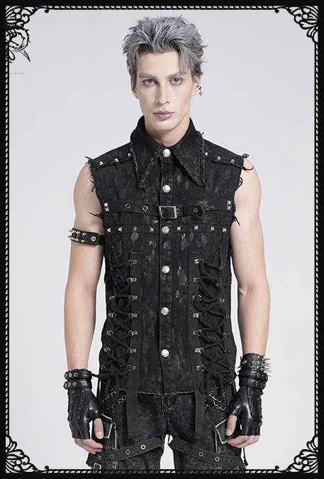 Fashion Diesel Punk Mad Max Vest